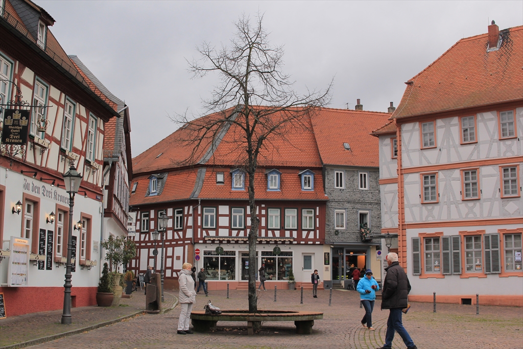 ドイツ フランクフルトとハイデルベルク 周辺の美しい木組みの家の街を巡って 美しき世界に呼ばれて 世界中で働きながら旅をする
