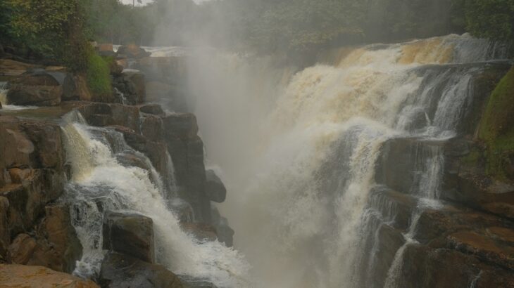 [コンゴ共和国] 魅力の自然スポット ルフラカリとバンクス―の滝を訪ねて
